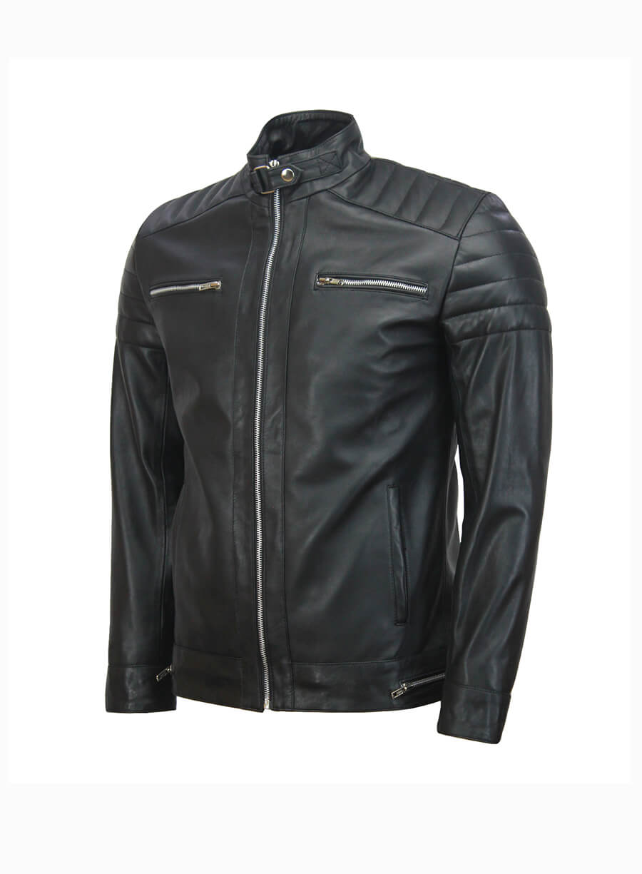 Andrew Tate Top G Black Leather Jacket
