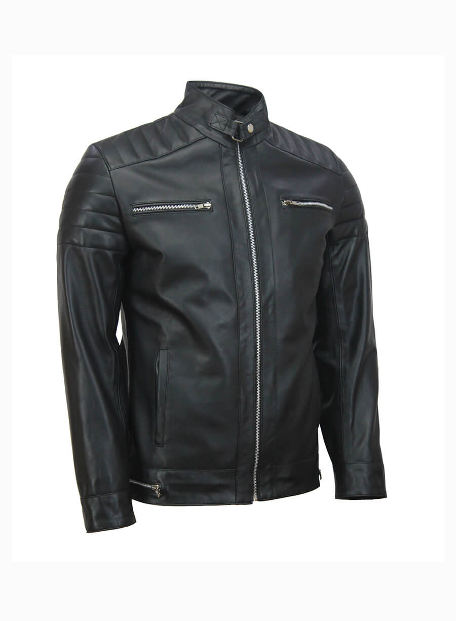 Andrew Tate Top G Black Leather Jacket