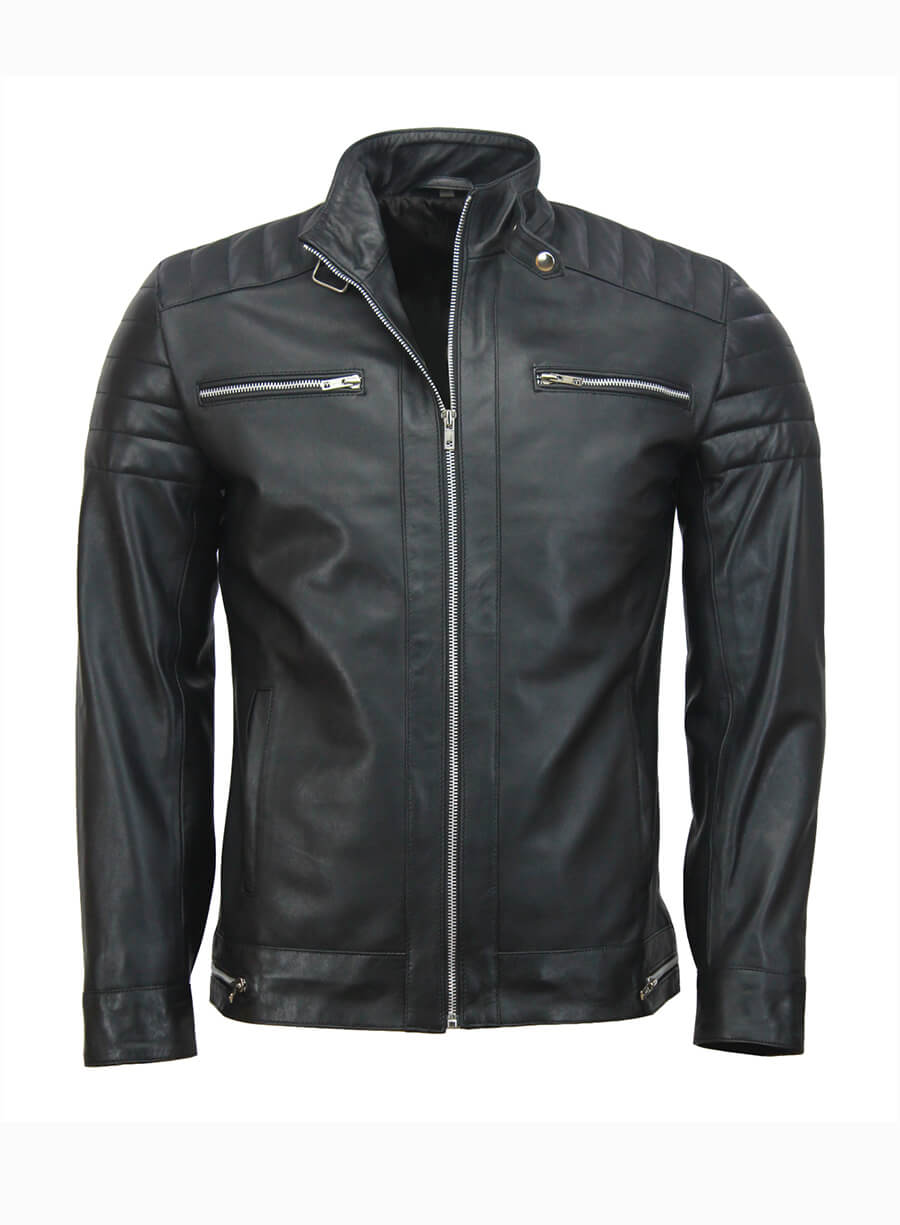 Andrew Tate Top G Black Leather Jacket