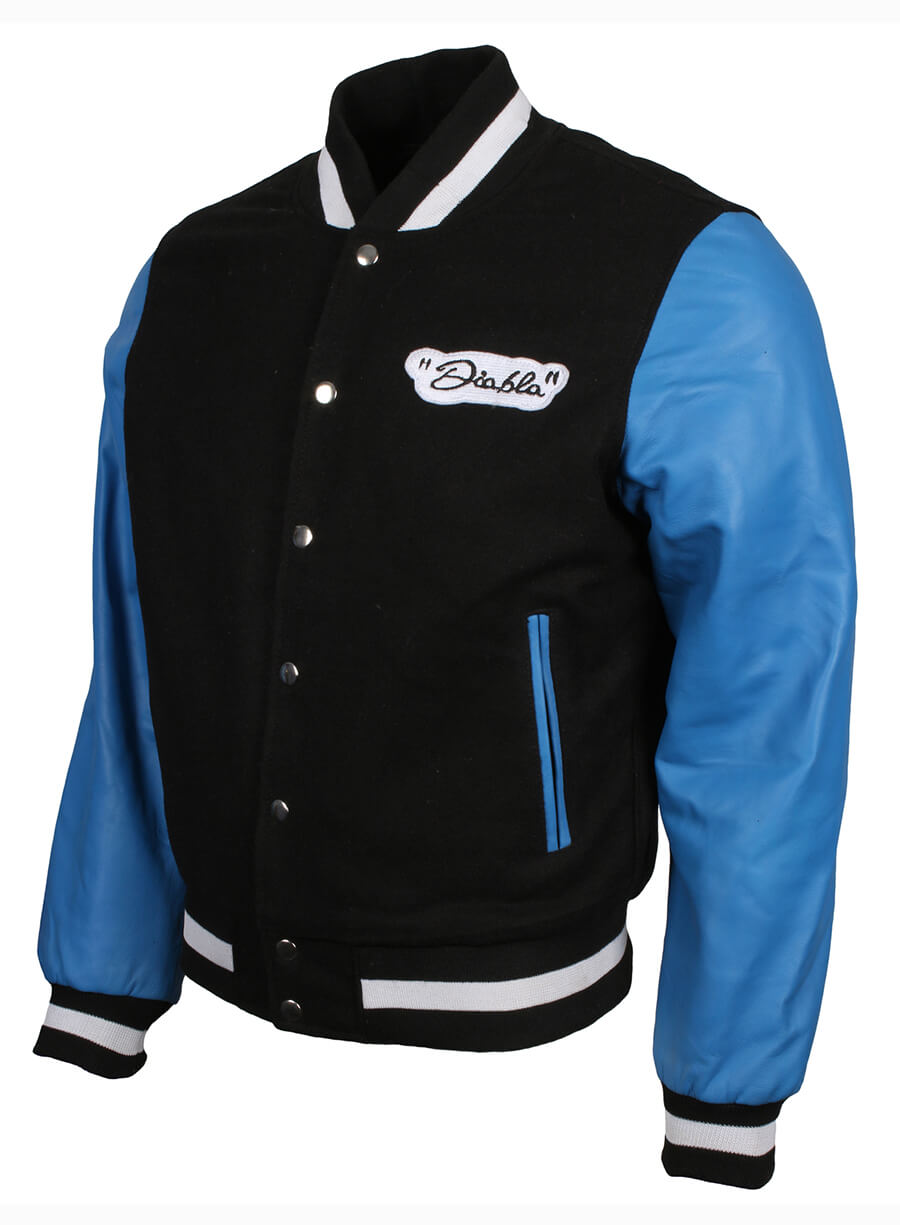 Suicide Squad 2016 El Diablo Varsity Jacket