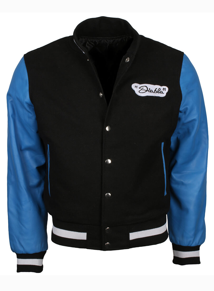 Suicide Squad 2016 El Diablo Varsity Jacket
