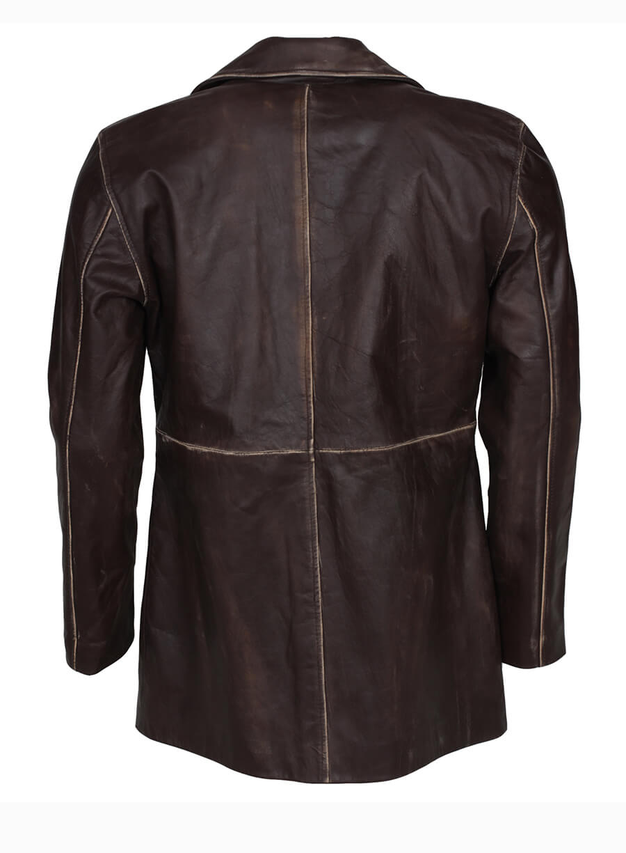 Supernatural Dean Winchester Distressed Brown Leather Jacket