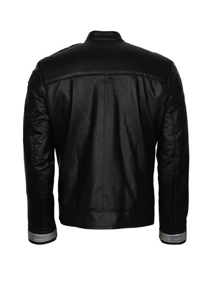 Agents of Shield 2013 Robbie Reyes Black Leather Jacket