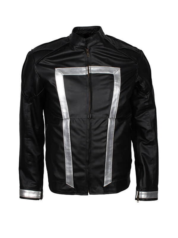 Agents of Shield 2013 Robbie Reyes Black Leather Jacket
