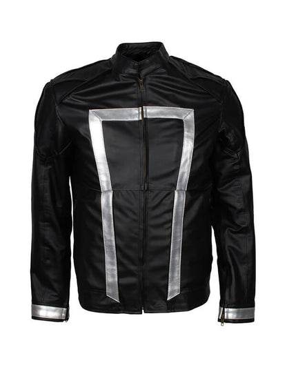 Agents of Shield 2013 Robbie Reyes Black Leather Jacket