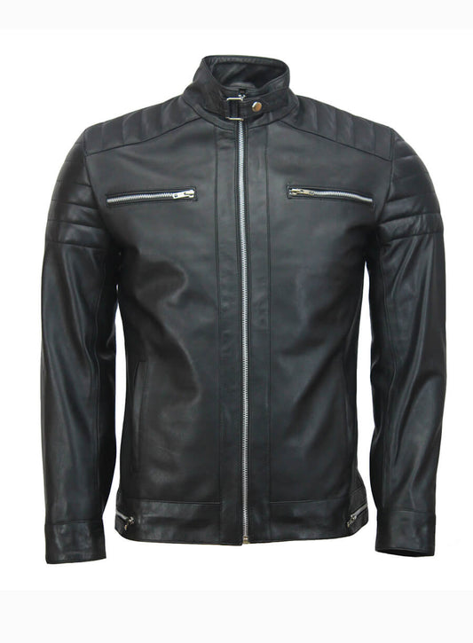 Andrew Tate Top G Black Leather Jacket