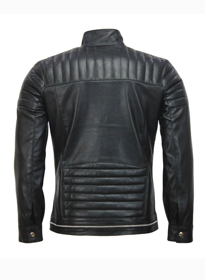 Andrew Tate Top G Black Leather Jacket