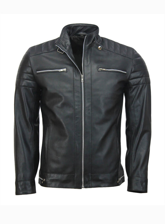 Andrew Tate Top G Black Leather Jacket