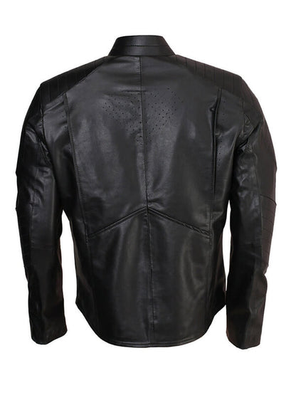 Bruce Wayne The Dark Knight Rises 2012 Leather Jacket