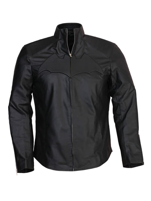 Bruce Wayne The Dark Knight Rises 2012 Leather Jacket