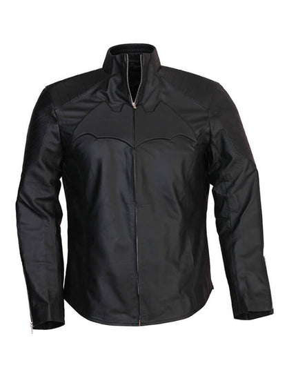 Bruce Wayne The Dark Knight Rises 2012 Leather Jacket