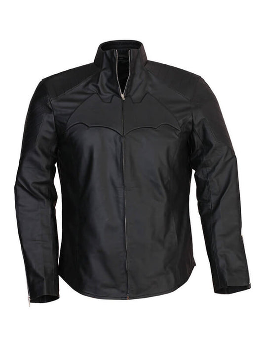 Bruce Wayne The Dark Knight Rises 2012 Leather Jacket