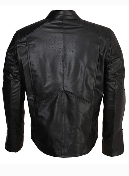 Justice League 2017 Superman Black Leather Jacket