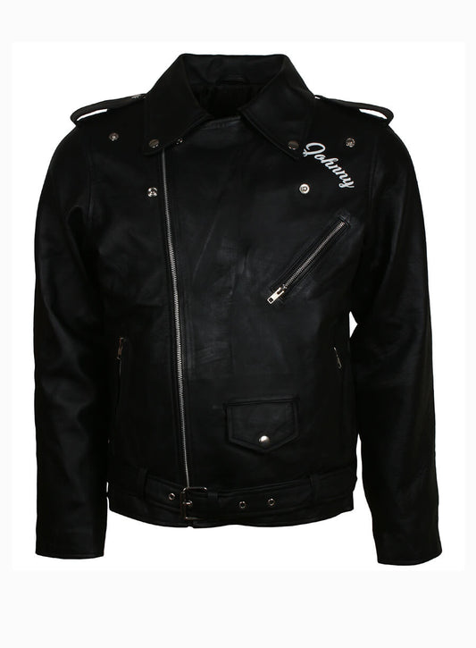 Marlon Brando Rebels BRMC Black Biker Jacket