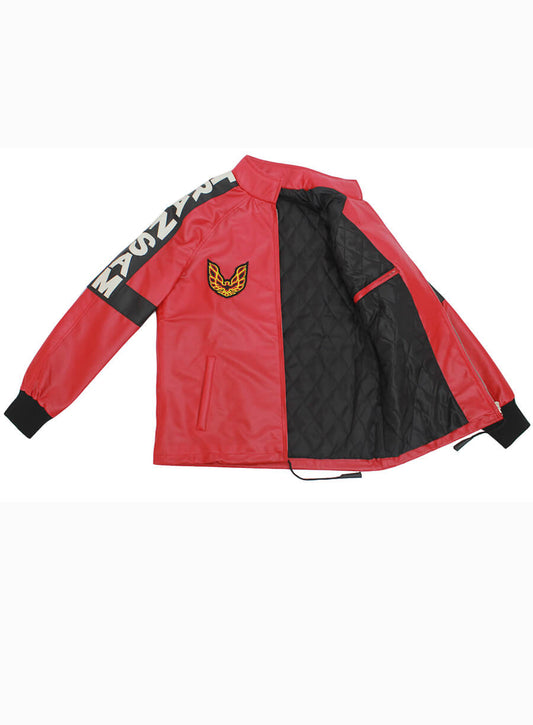 Smokey & the Bandit Red Faux Leather Jacket