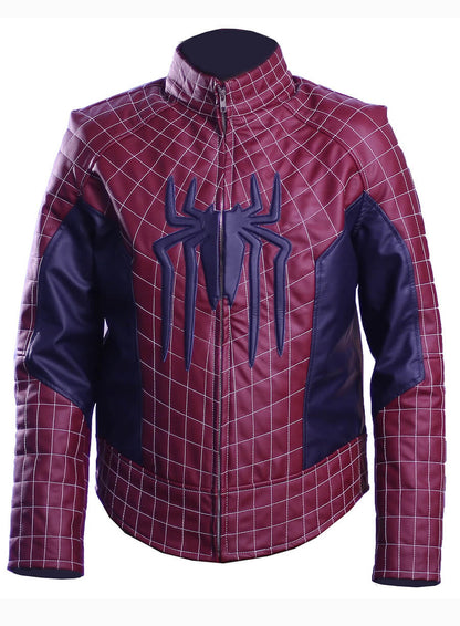 Spiderman 2002 Peter Parker Leather Jacket