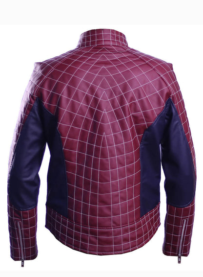 Spiderman 2002 Peter Parker Leather Jacket