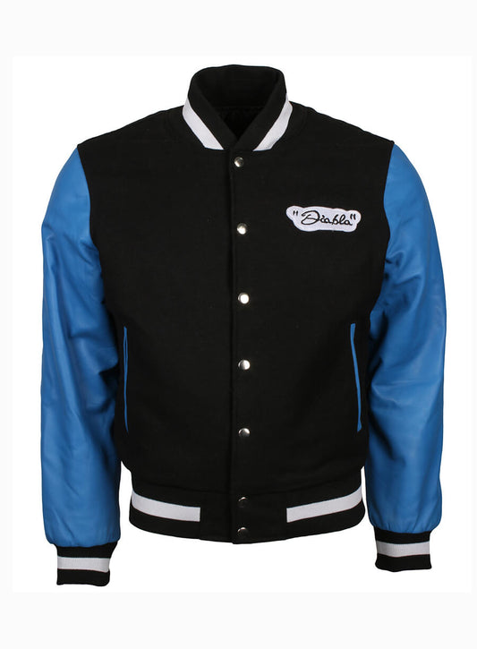 Suicide Squad 2016 El Diablo Varsity Jacket