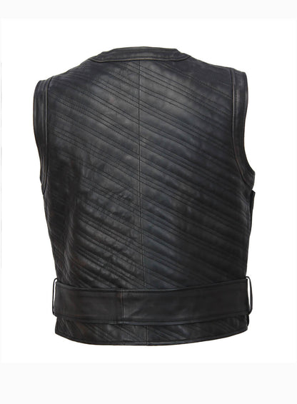 The Last Kingdom Uhtred Ragnarson Black Leather Vest
